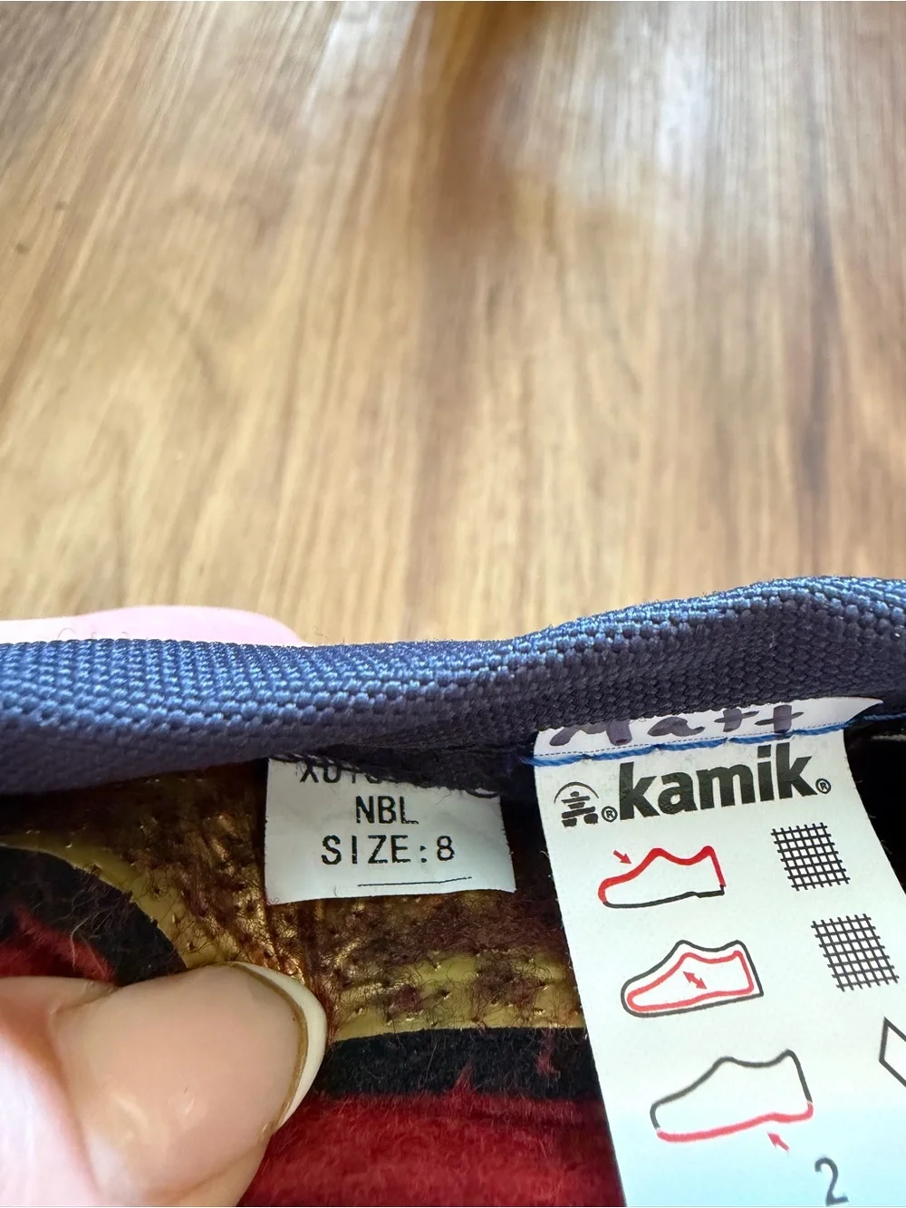 Kamik Waterproof Insulated Toddler Snow Boots Size 8 EUC